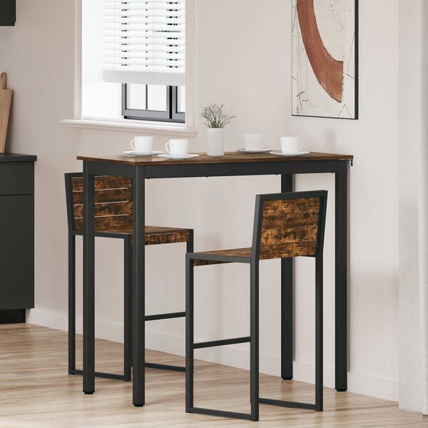 vidaXL Spisebord Konstruert tre