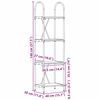 vidaXL Bokhylle Artisan Eik 40 x 30 x 146 cm Konstruert tre