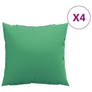 vidaXL Sofaputer 4 stk gr&oslash;nn 60x60 cm stoff