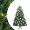 vidaXL Kunstig sammensatt juletre Gr&oslash;nn 120 cm PVC og metall