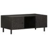 vidaXL Salongbord svart 100x54x40 cm heltre mango