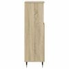 vidaXL Baderomsskap sonoma eik 30x30x100 cm konstruert tre
