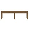 vidaXL Hagebenk 2 seter honningbrun 159,5x44x45 cm heltre furu