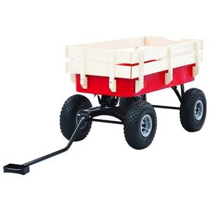 vidaXL H&aring;ndtralle 150 kg r&oslash;d
