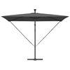 vidaXL Kantilever bananparasol Antrasitt 294 x 200 x 254 cm