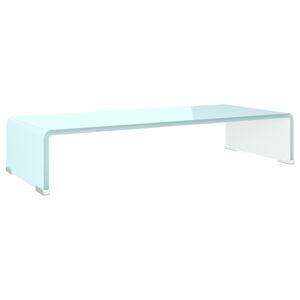 vidaXL TV-benk glass gr&oslash;nn 60x25x11 cm