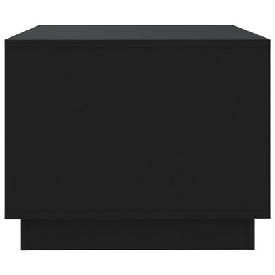 vidaXL Salongbord svart 102,5x55x44 cm sponplate