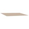 vidaXL Reserveduk til markise Beige 300 x 200 cm Polyester