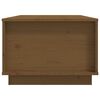 vidaXL Salongbord honningbrun 100x50x35 cm heltre furu