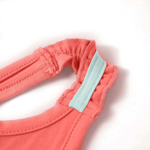 Singlet for barn korall 140