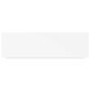vidaXL Flytende vegghyller 2 stk hvit 80x23,5x3,8 cm MDF
