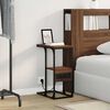 vidaXL Nattbordskap brun eik 41.5 x 26 x 60.5 cm Konstruert tre