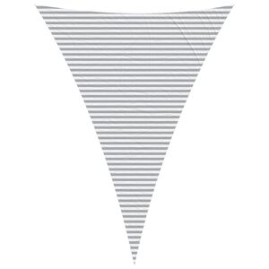 vidaXL Solskygge seil Lys Gr&aring; og Hvit 5 x 7 x 7 m