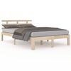 vidaXL Sengeramme heltre 140x200 cm