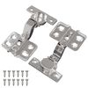 vidaXL Hingse 2 stk. Nikkel 85 x 52,5 x 9,5 mm Jern