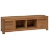 vidaXL TV-skap 110 x 30 x 35 cm Naturlig Massivt Teaktre