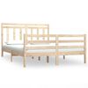 vidaXL Sengeramme heltre 135x190 cm Double