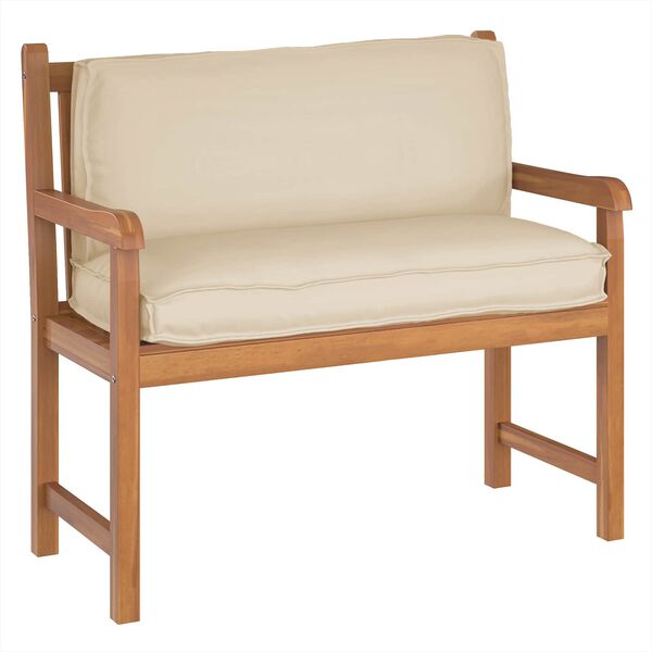 vidaXL Pute Beige 120 x 40 x 12 cm Oxford Stoff