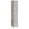 vidaXL Skapsett 2 pcs 33 x 34,5 x 90 cm Konstruert tre