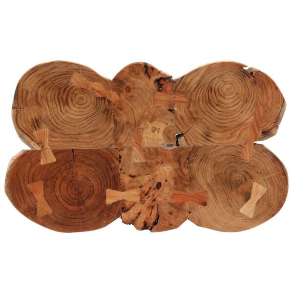 vidaXL Barbord t&oslash;mmer 90x54x105 cm heltre akasie