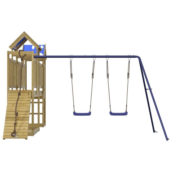 vidaXL Utend&oslash;rs lekesett impregnert furu