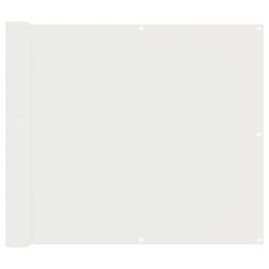 vidaXL Balkong Skjerm 90 x 200 cm PU-belagt oxford alu Rektangul&aelig;r