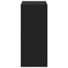vidaXL Bokhylle svart 68,5x32x75 cm konstruert tre