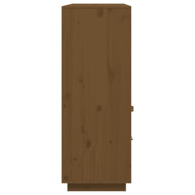 vidaXL Highboard honningbrun 100x40x108,5 cm heltre furu