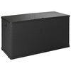vidaXL Putekasse 120x56x63 cm antrasitt PP rotting