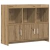 vidaXL Serviesskap Artisan eik 98,5 x 33 x 80 cm Konstruert tre