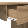 vidaXL Skrivebord Artisan Eik 100 x 50 x 76 cm Konstruert tre