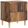 vidaXL Nattbord Gammelt tre 43 x 34,5 x 48 cm Konstruert tre