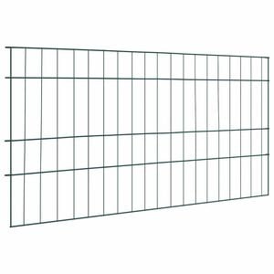vidaXL Damhegnsett 5 stk. 100 x 50 cm St&aring;l gr&oslash;nn
