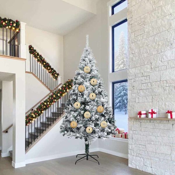 vidaXL Julekule Sett 4 pcs Gull Plast