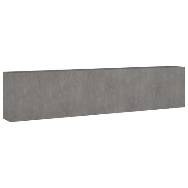 vidaXL H&oslash;ybed 360x40x80 cm cortenst&aring;l