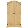 vidaXL Garderobe Corona 102x52x186 cm heltre furu