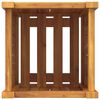 vidaXL Plantekasse med foring 31x31x50 cm helte akasie