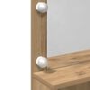 vidaXL Sminkebord Artisan Eik 80 x 41 x 134,5 cm Konstruert tre