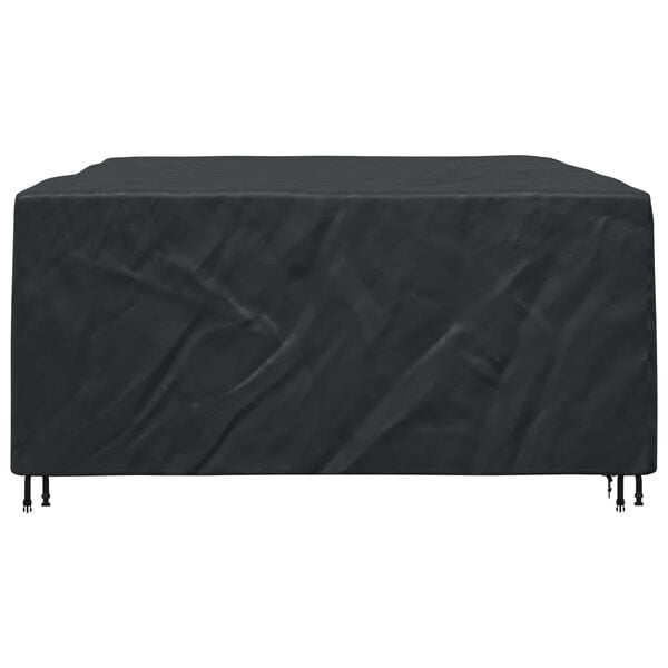 vidaXL M&oslash;belbeskyttelse Ensfarget Svart 250 x 210 x 90 cm 600D