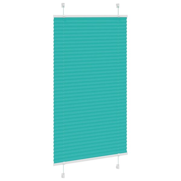 vidaXL pliss&eacute;gardin Bensin Gr&oslash;nn 70x100 cm Stoff Bredde 69,4 cm