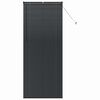 vidaXL Venetianspersienner Svart 220 x 90 cm Aluminium