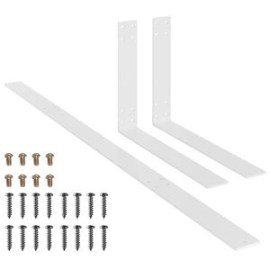 vidaXL Ryggst&oslash;tte til pallesofa hvit 110 cm jern