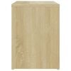 vidaXL Nattbord sonoma eik 40x30x40 cm konstruert tre