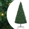vidaXL Juletre med dekorative strenglys gr&oslash;nn 400 cm PVC