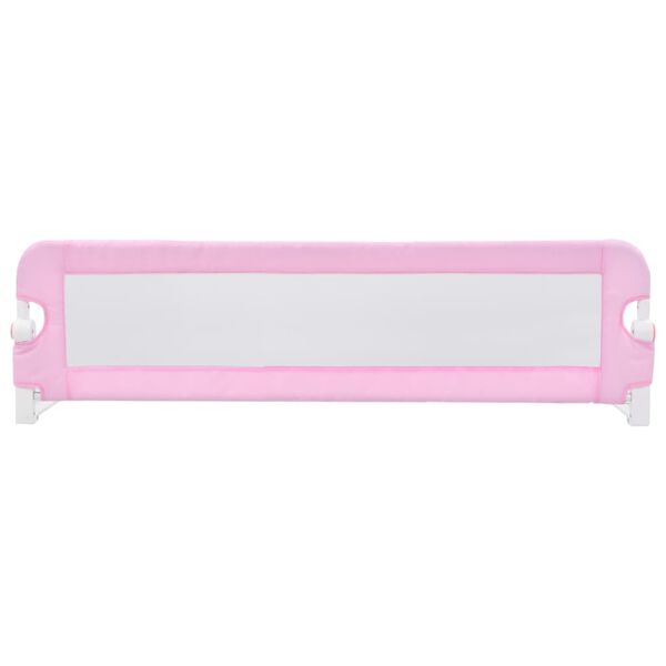vidaXL Sengehest sm&aring;barn rosa 120x42 cm polyester