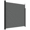 vidaXL Uttrekkbar sidemarkise antrasitt 200x500 cm