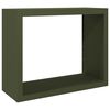 vidaXL Vedstativ gr&oslash;nn 100x40x80 cm st&aring;l