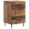 vidaXL Nattbordskap Gammelt tre 43 x 41 x 66,5 cm Konstruert tre