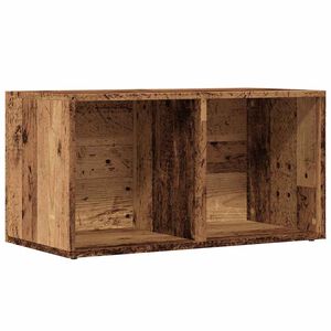 vidaXL Oppbevaringsboks gammelt tre 69,5x34x36 cm konstruert tre