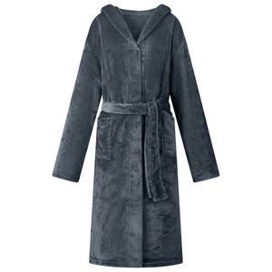 vidaXL Badek&aring;pe med hette Marinebl&aring; s Flanell